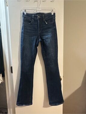 American Eagle Outfitters Dark Blue Flare Jeans